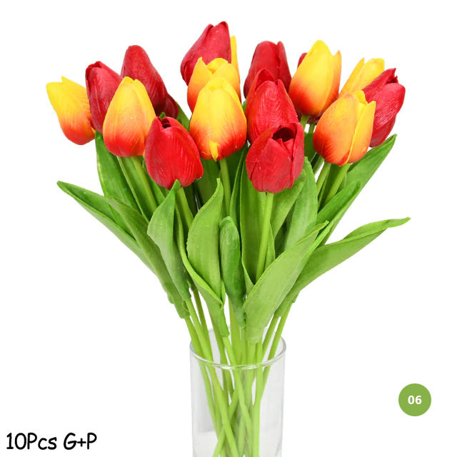 Stornfield | Fashion Tulip Artificial Flowers for Creative Maintenance-Free Home Decor Floral Displays for Living Room Dining Room Nordic Home Decor
