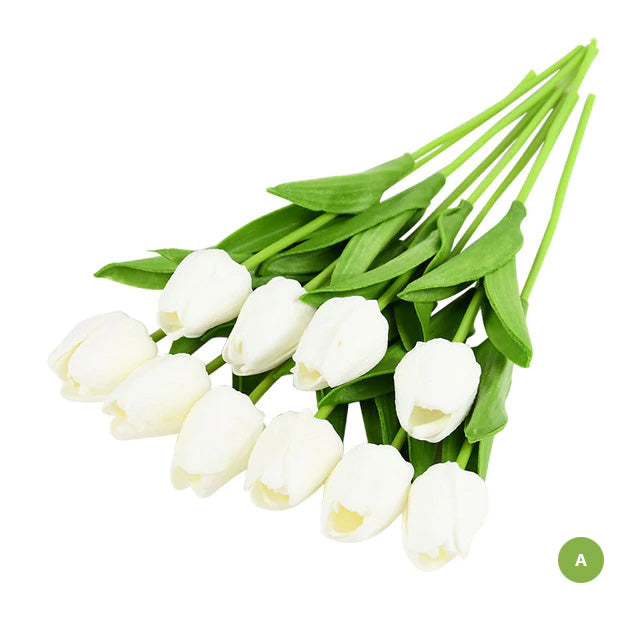 Stornfield | Fashion Tulip Artificial Flowers for Creative Maintenance-Free Home Decor Floral Displays for Living Room Dining Room Nordic Home Decor