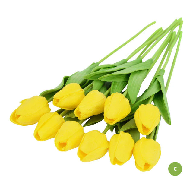 Stornfield | Fashion Tulip Artificial Flowers for Creative Maintenance-Free Home Decor Floral Displays for Living Room Dining Room Nordic Home Decor