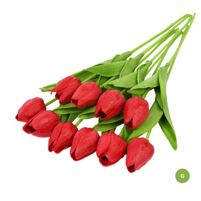 Stornfield | Fashion Tulip Artificial Flowers for Creative Maintenance-Free Home Decor Floral Displays for Living Room Dining Room Nordic Home Decor