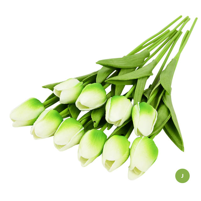 Stornfield | Fashion Tulip Artificial Flowers for Creative Maintenance-Free Home Decor Floral Displays for Living Room Dining Room Nordic Home Decor
