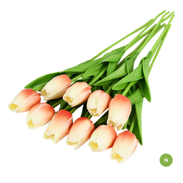 Stornfield | Fashion Tulip Artificial Flowers for Creative Maintenance-Free Home Decor Floral Displays for Living Room Dining Room Nordic Home Decor
