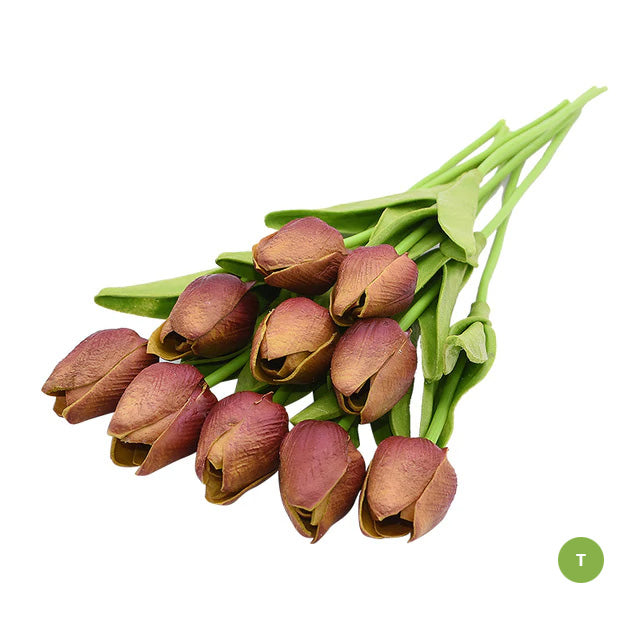 Stornfield | Fashion Tulip Artificial Flowers for Creative Maintenance-Free Home Decor Floral Displays for Living Room Dining Room Nordic Home Decor