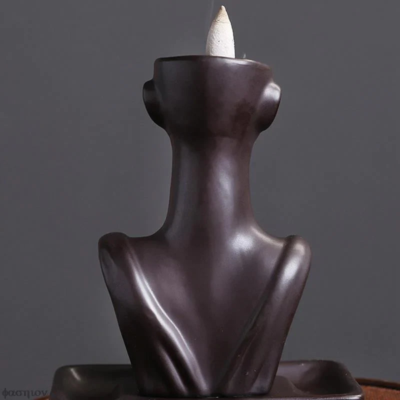 Female Form Backflow Incense Holder | Stornfield