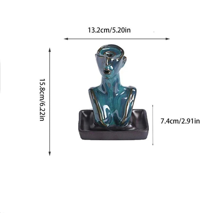 Female Form Backflow Incense Holder | Stornfield