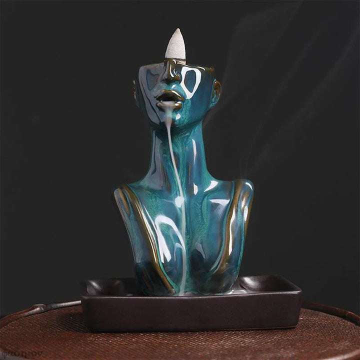 Female Form Backflow Incense Holder Stornfield