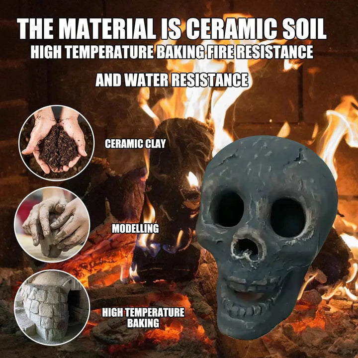 Stornfield | Fireproof Skull Ornament