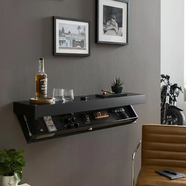 Stornfield | Designer secret shelf with hidden space
