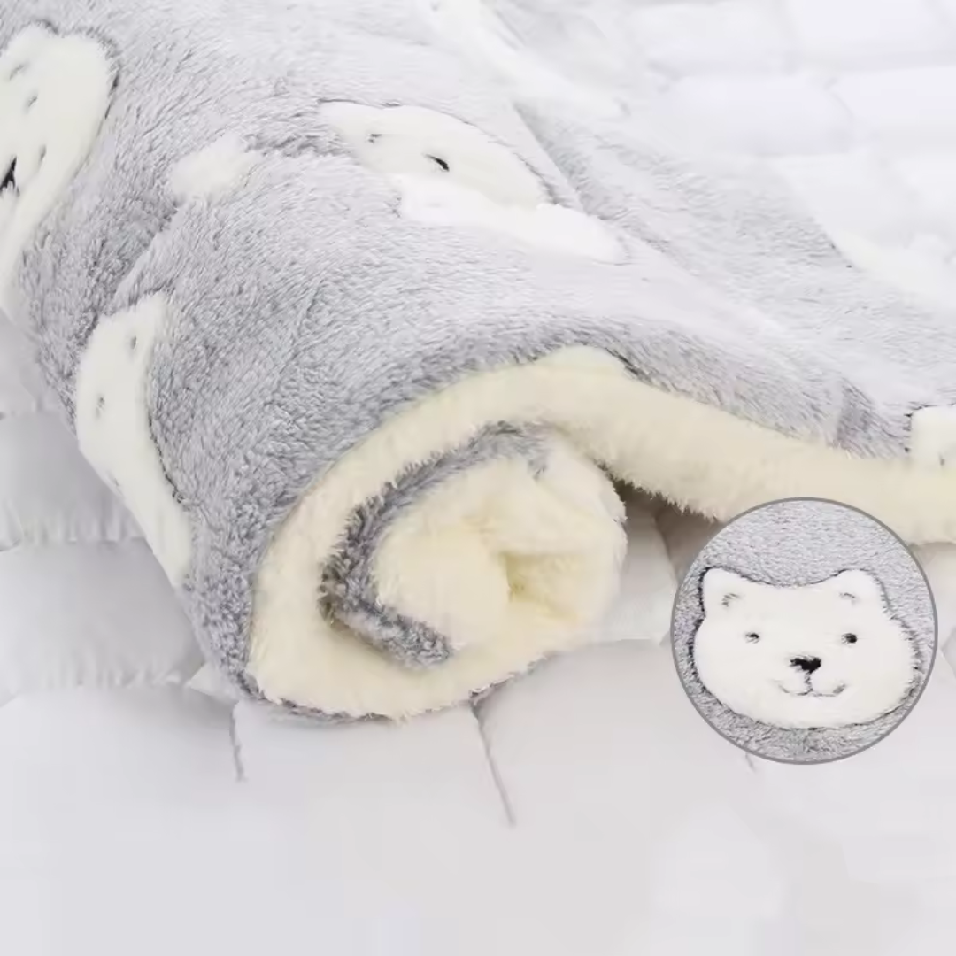 Washable dog blanket soft non-slip ideal for sofa bed and car Stornfield