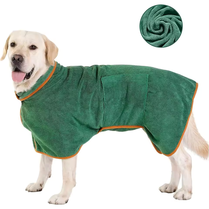 Pet bathrobe, highly absorbent and quick-drying Stornfield