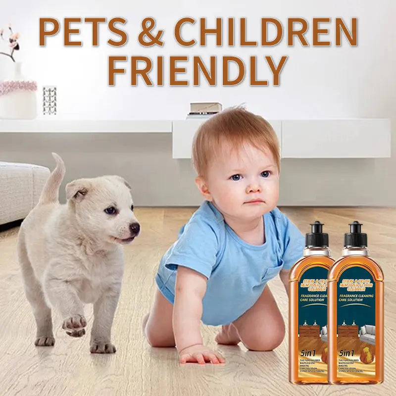 Stornfield | Stain and Odor Remover for Wooden Floors – 5-in-1 Cleaning Solution