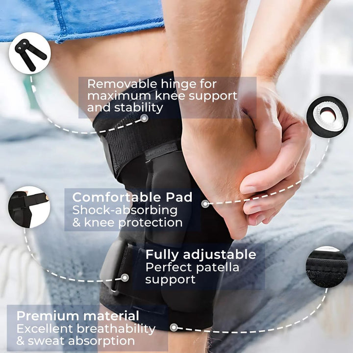 FlexGuard ACL Knee Brace | Knee Support - Knee Stability - Reduces Pain & Swelling - Limits Movement - Protects Knee - Improves Recovery Stornfield