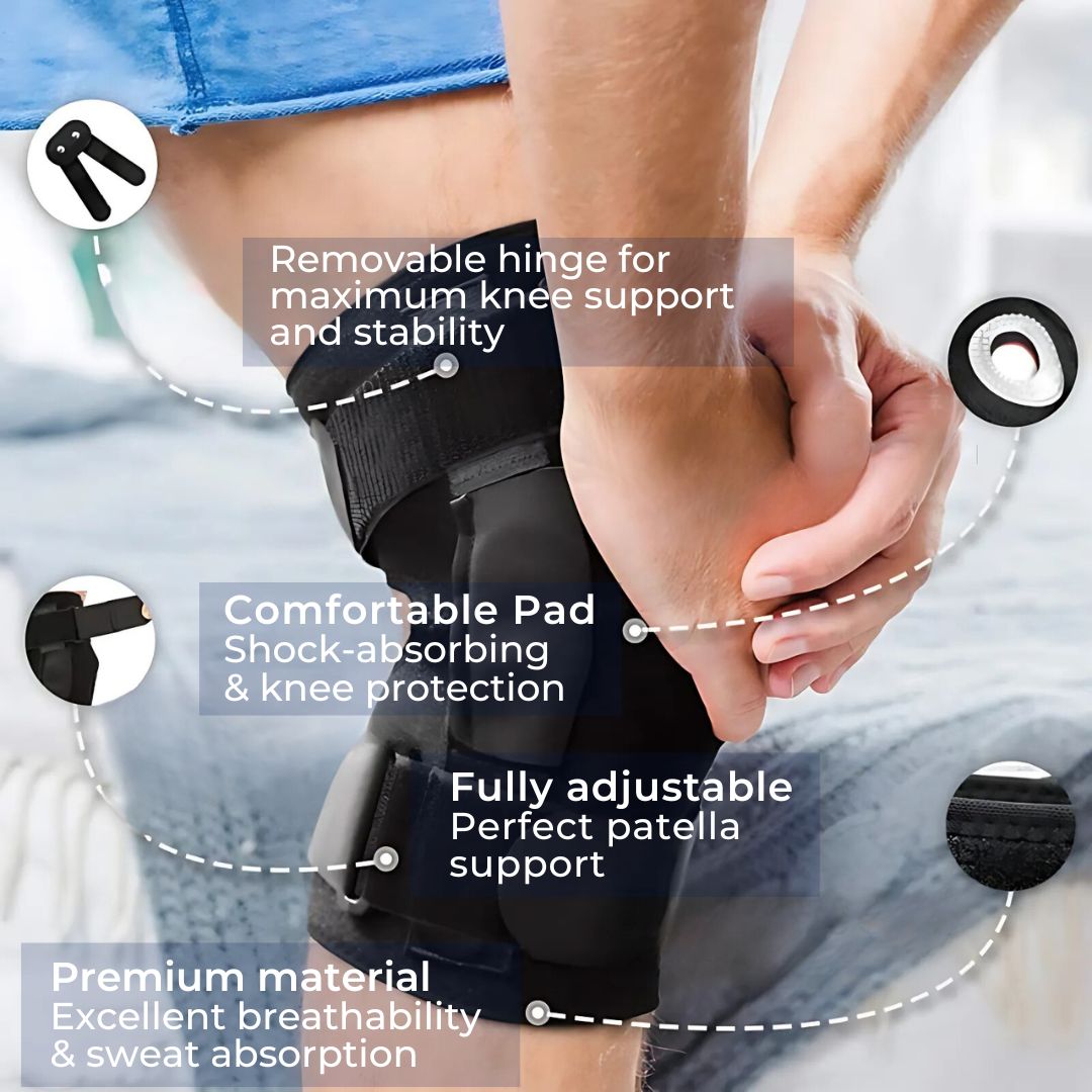 Stornfield | ACL Knee Brace for Knee Support and Stability | Reduces Pain, Swelling, and Limits Motion | Ideal for Recovery and Injury Protection