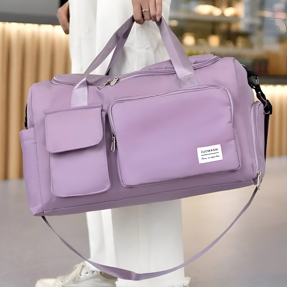 Waterproof travel bag with shoe compartment – Lightweight weekend bag with plenty of storage space | Stornfield