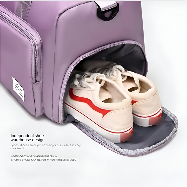 Waterproof travel bag with shoe compartment – Lightweight weekend bag with plenty of storage space | Stornfield