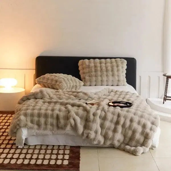 Stornfield | Heated Blanket - warm blanket for winter - sofa