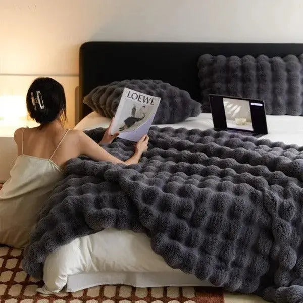 Stornfield | Heated Blanket - warm blanket for winter - sofa