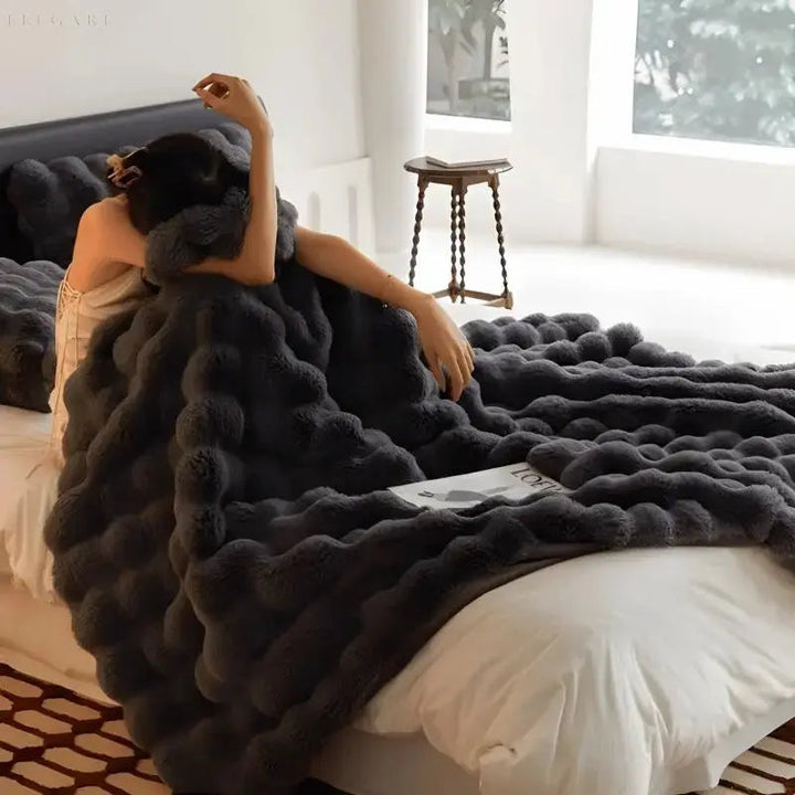 Stornfield | Heated Blanket - warm blanket for winter - sofa