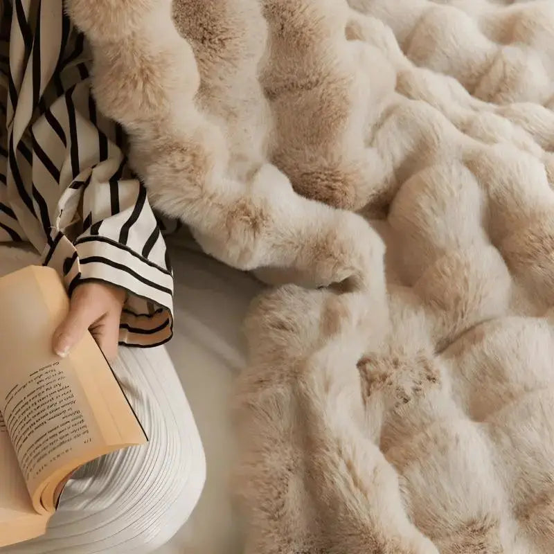 Stornfield | Heated Blanket - warm blanket for winter - sofa