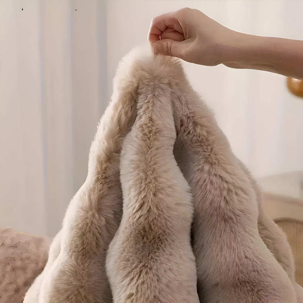 Round Velvety Soft Non-Slip Floor Mat – Cozy Fleece Home Decoration | Stornfield