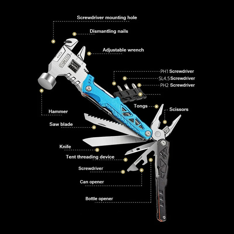 FoldaStornfielde Screwdriver Survival Kit Tool | Stornfield