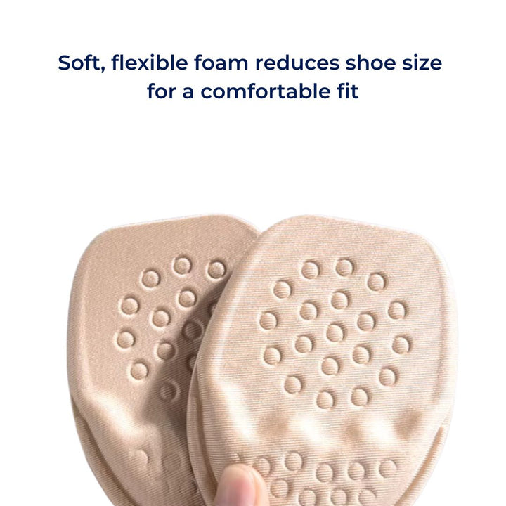 FootEase Half Insoles Forefoot Inserts | Foot Pain Relief - Shock Absorption - Custom Fit for Everyday Comfort Stornfield