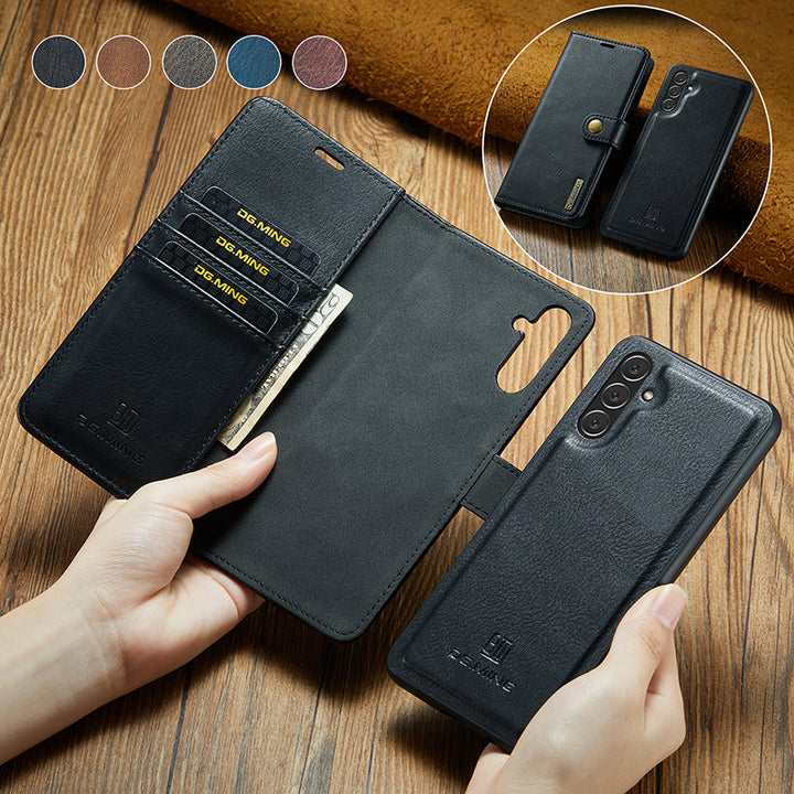 Stornfield | 2-in-1 Detachable Leather Wallet Case for Samsung Galaxy