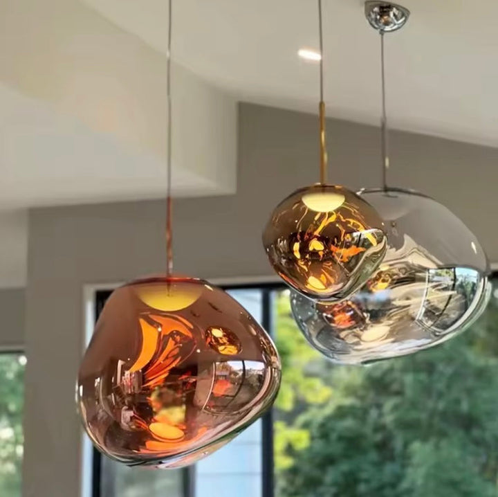 Stornfield | Glass Pendant Light | Scandinavian Modern Design | Clear Glass