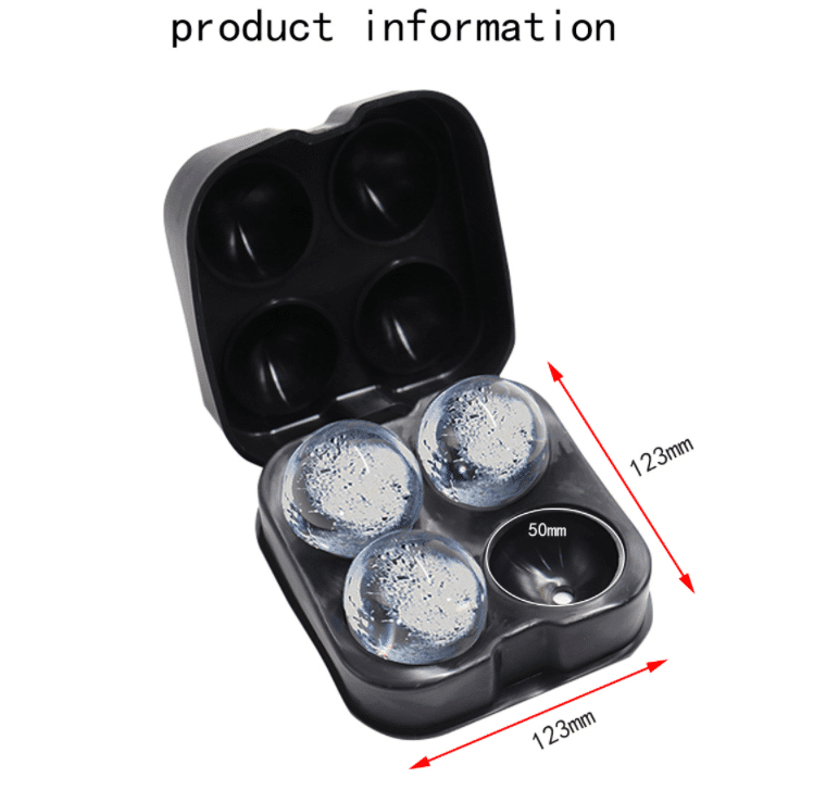 Silicone ice cube mold - ice ball | Stornfield