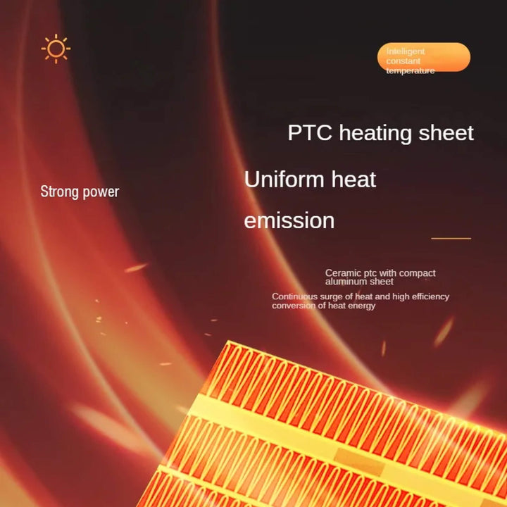 Stornfield | Small Energy-Efficient Bedroom Heater, Portable, Low Consumption, Energy Savings