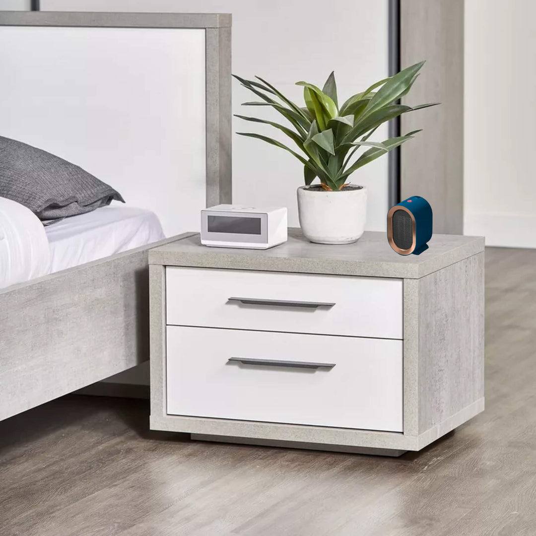Stornfield | Small Energy-Efficient Bedroom Heater, Portable, Low Consumption, Energy Savings