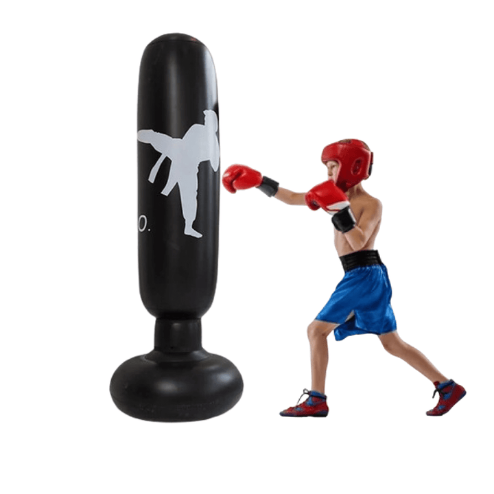 Stornfield | PowerStrike Punch Bag | Strengthen power and endurance - Inflatable freestanding boxing tower for intensive training