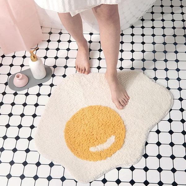 Fried Egg Shaped Rug | Stornfield