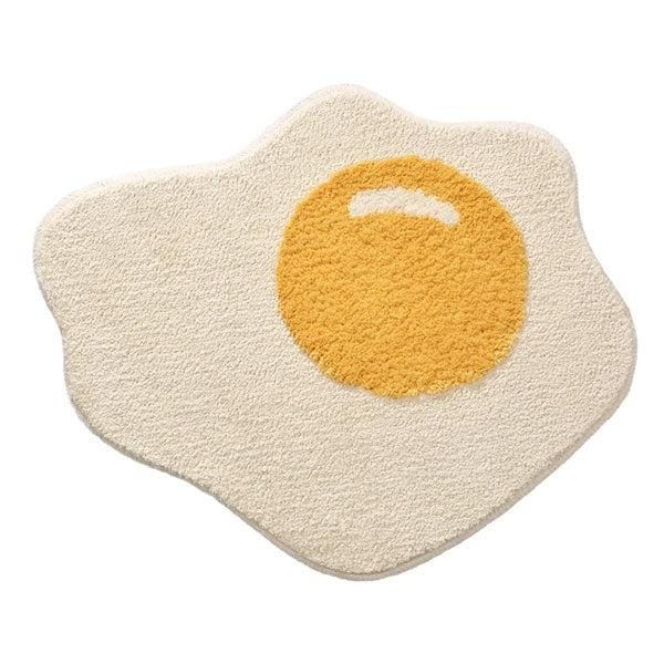 Fried Egg Shaped Rug | Stornfield