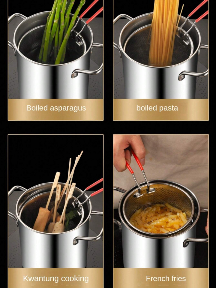 Fryer for crispy snacks with less oil | Stornfield