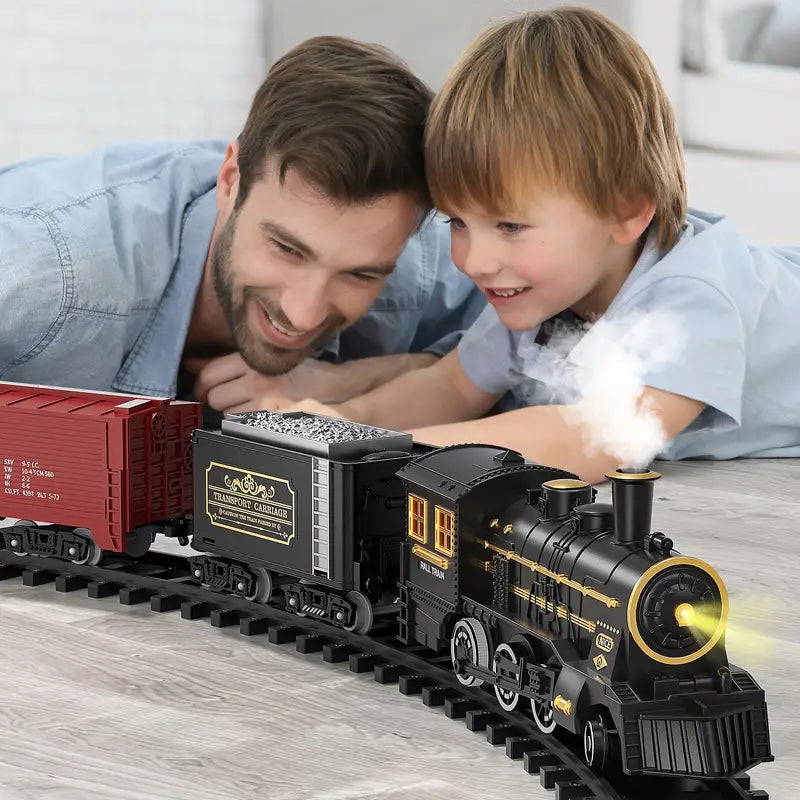 Stornfield | TrackMaster Pro - Battery-powered electric train set with realistic sounds