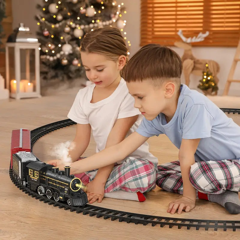 Stornfield | TrackMaster Pro - Battery-powered electric train set with realistic sounds