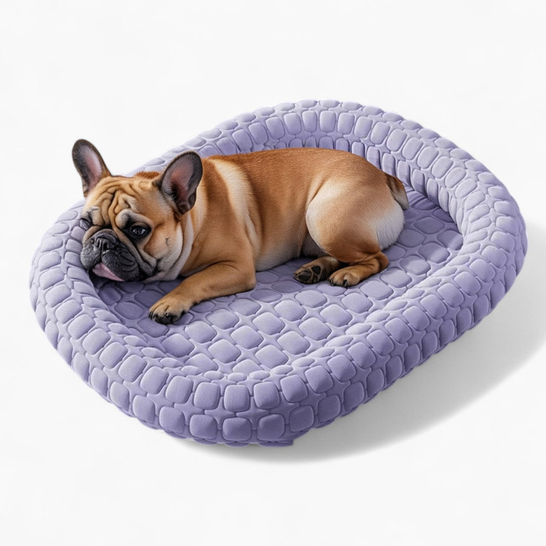 FrostiPad French Bulldog Summer Bed – Non-slip Ice Silk Orthopedic Mat | Stornfield