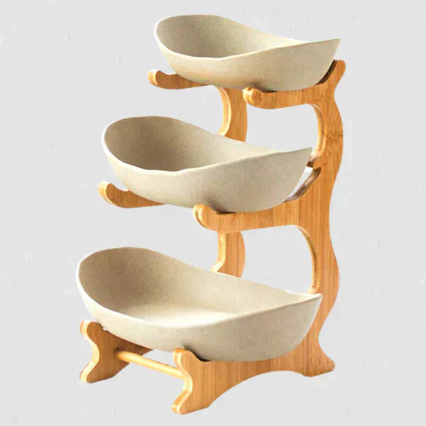 Stornfield | FruitStack | Kreative 3-Tier Fruit Bowl