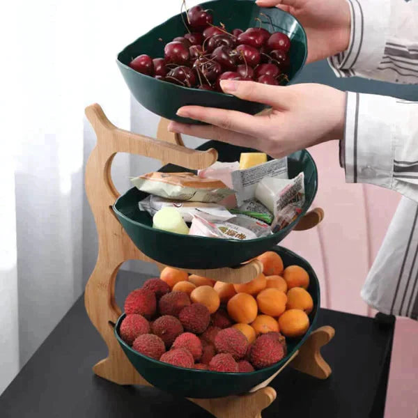 Stornfield | FruitStack | Kreative 3-Tier Fruit Bowl
