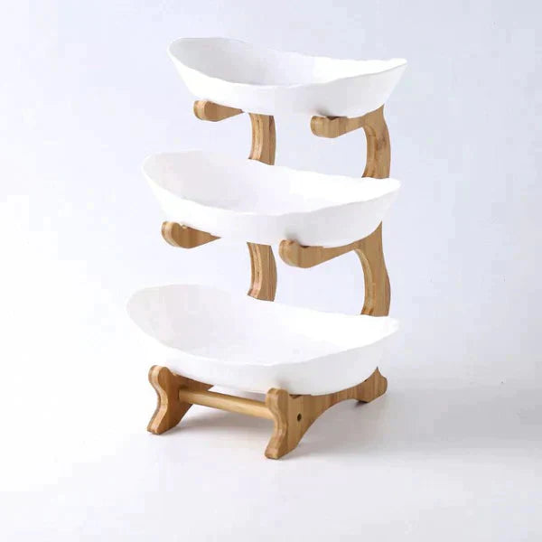 Stornfield | FruitStack | Kreative 3-Tier Fruit Bowl