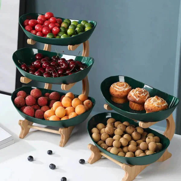Stornfield | FruitStack | Kreative 3-Tier Fruit Bowl