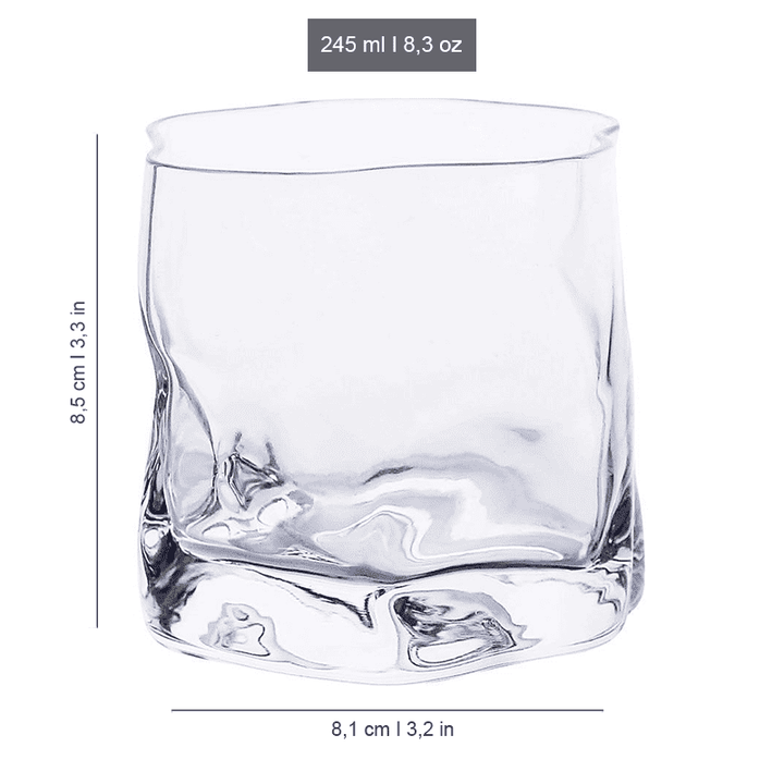 Fukisoku Whiskey Glass - Set of 2 | Stornfield