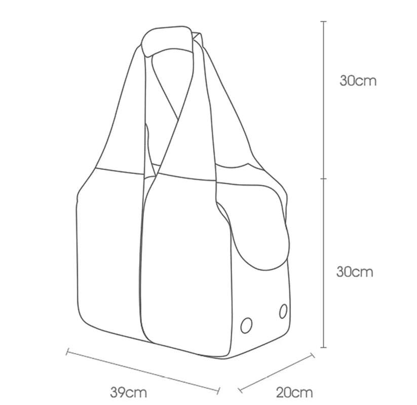 Breathable Pet Carrier light and spacious Stornfield