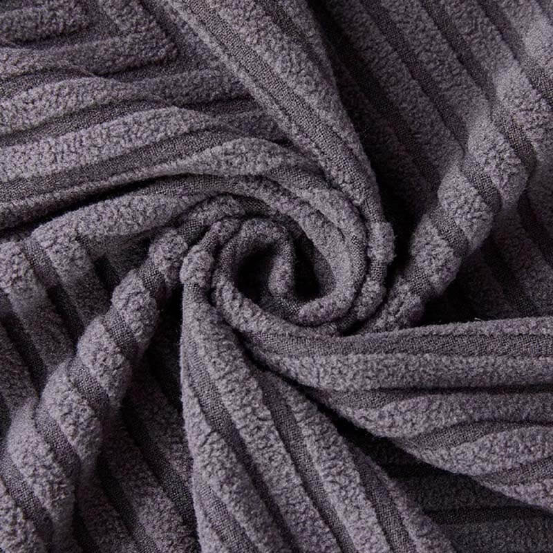 Fully Wrapped Herringbone Couch Cover in Durable Chenille | Stornfield