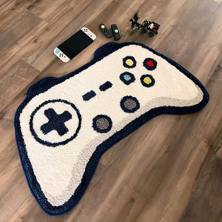 Stornfield | Game Controller Shaped Faux Cashmere Printed Rug