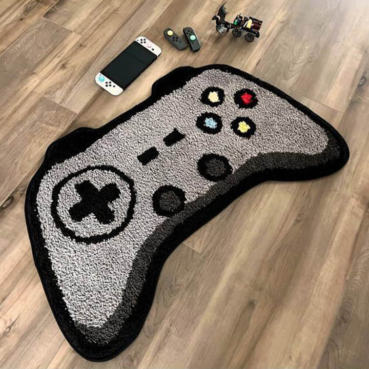 Stornfield | Game Controller Shaped Faux Cashmere Printed Rug