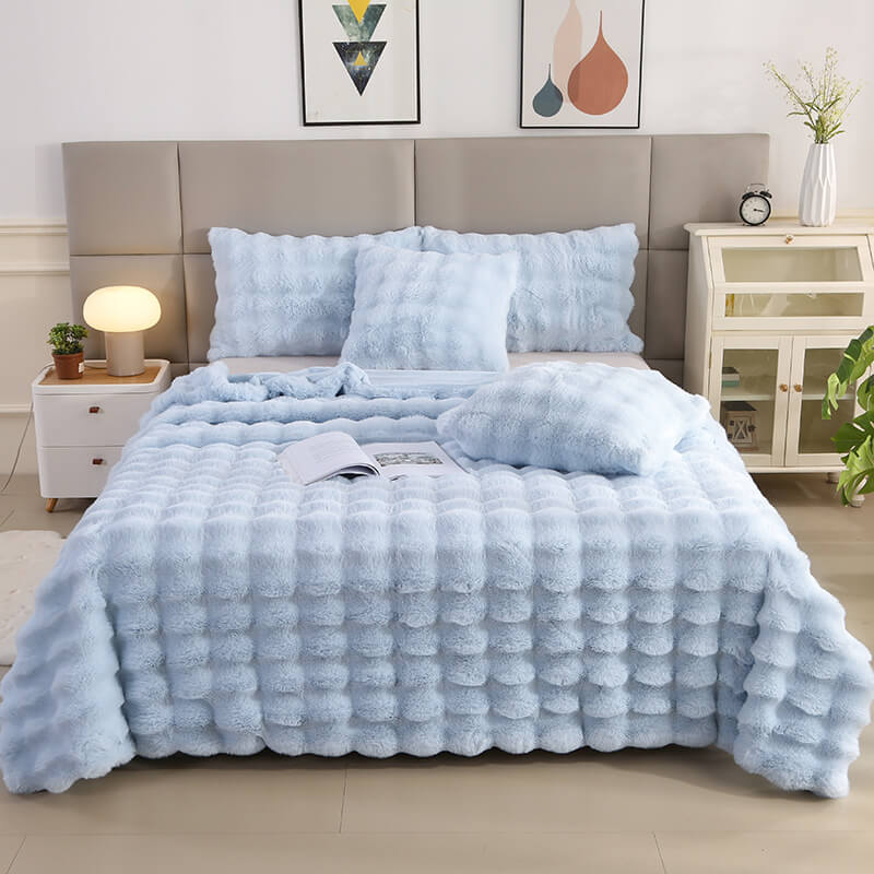 Stornfield | Premium Double Layer Thick Faux Lamb Fur Blanket