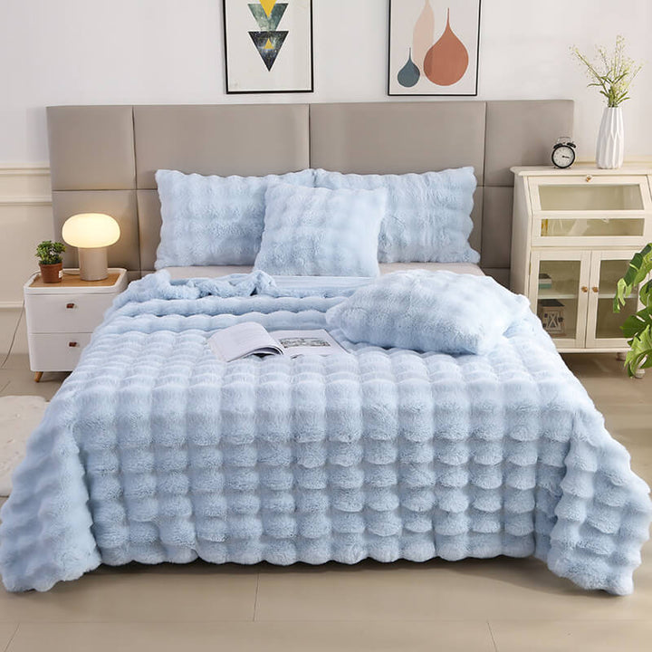 Stornfield | Premium Double Layer Thick Faux Lamb Fur Blanket