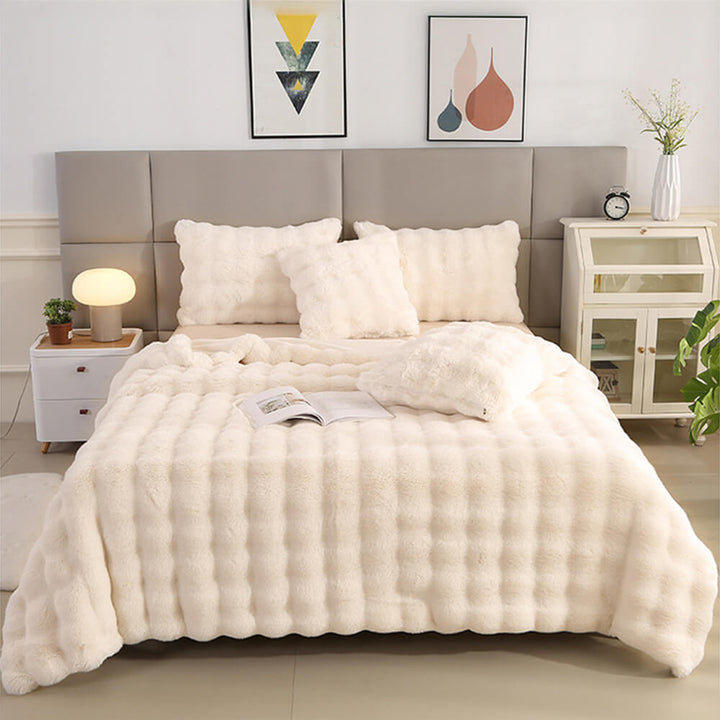 Stornfield | Premium Double Layer Thick Faux Lamb Fur Blanket
